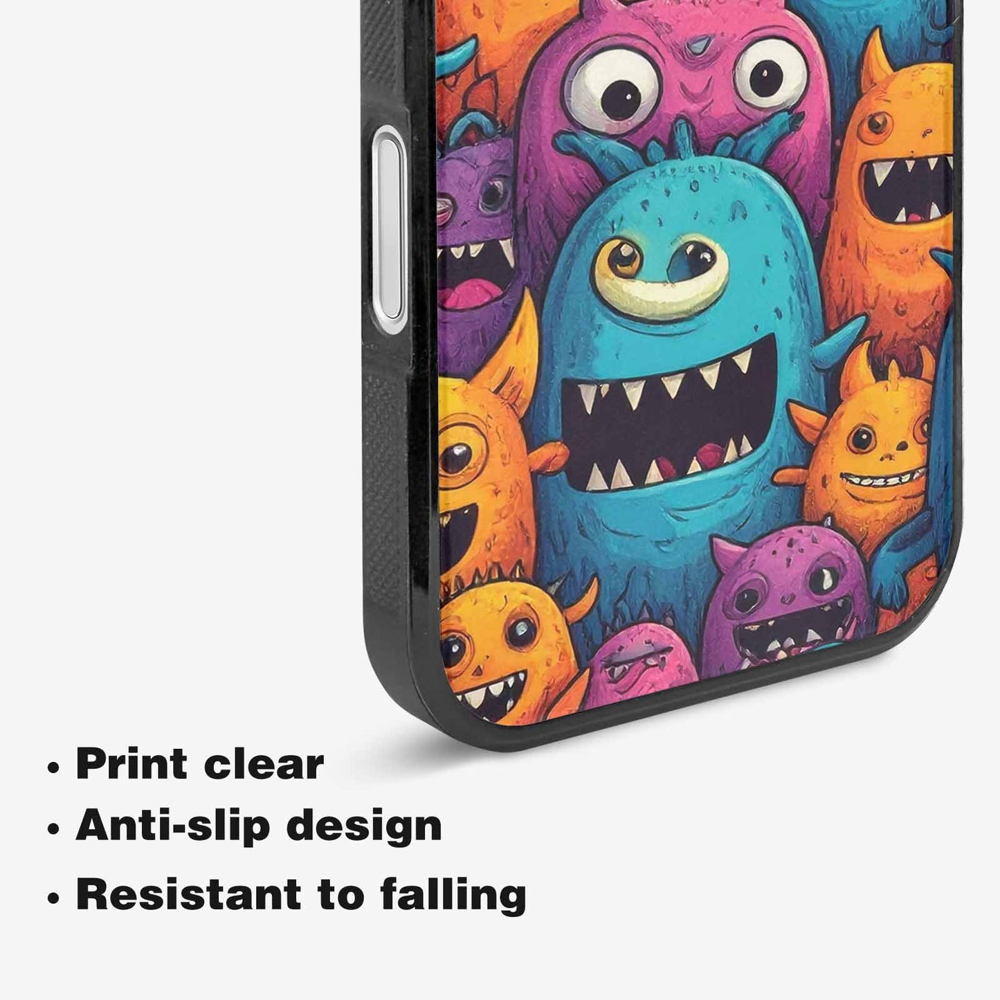 iPhone 16 Case — Monsters General Cartoon Monst, Custom Designed Case Cover