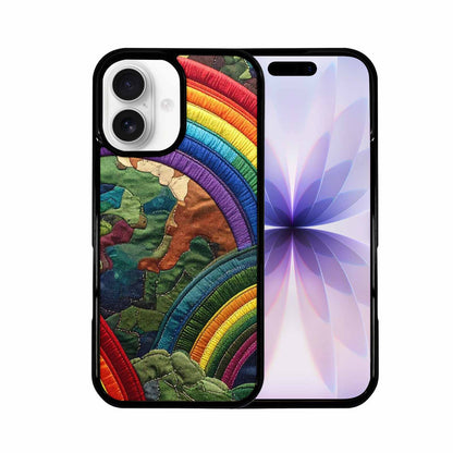 iPhone 17 Case — Vivid Camo Rainbow Camo, Personalized Phone Case