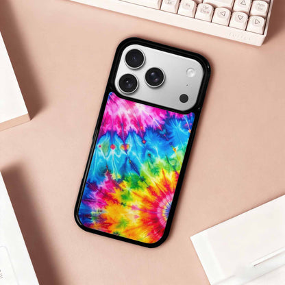 iPhone 17 Pro Case — Tie Dye Acid Wash Color Tie, Custom Phone Case
