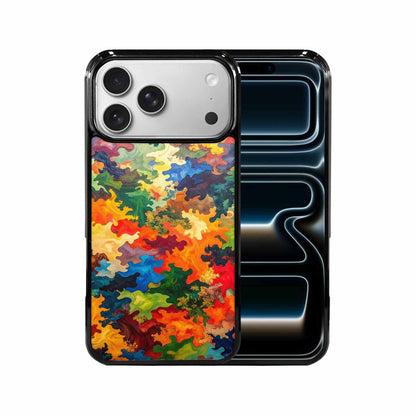 iPhone 17 Pro Max Case — Camo Patches Full Color Camo, Original Design Phone Case