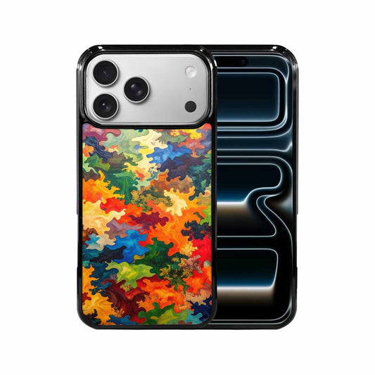 iPhone 17 Pro Max Case — Camo Patches Full Color Camo, Original Design Phone Case