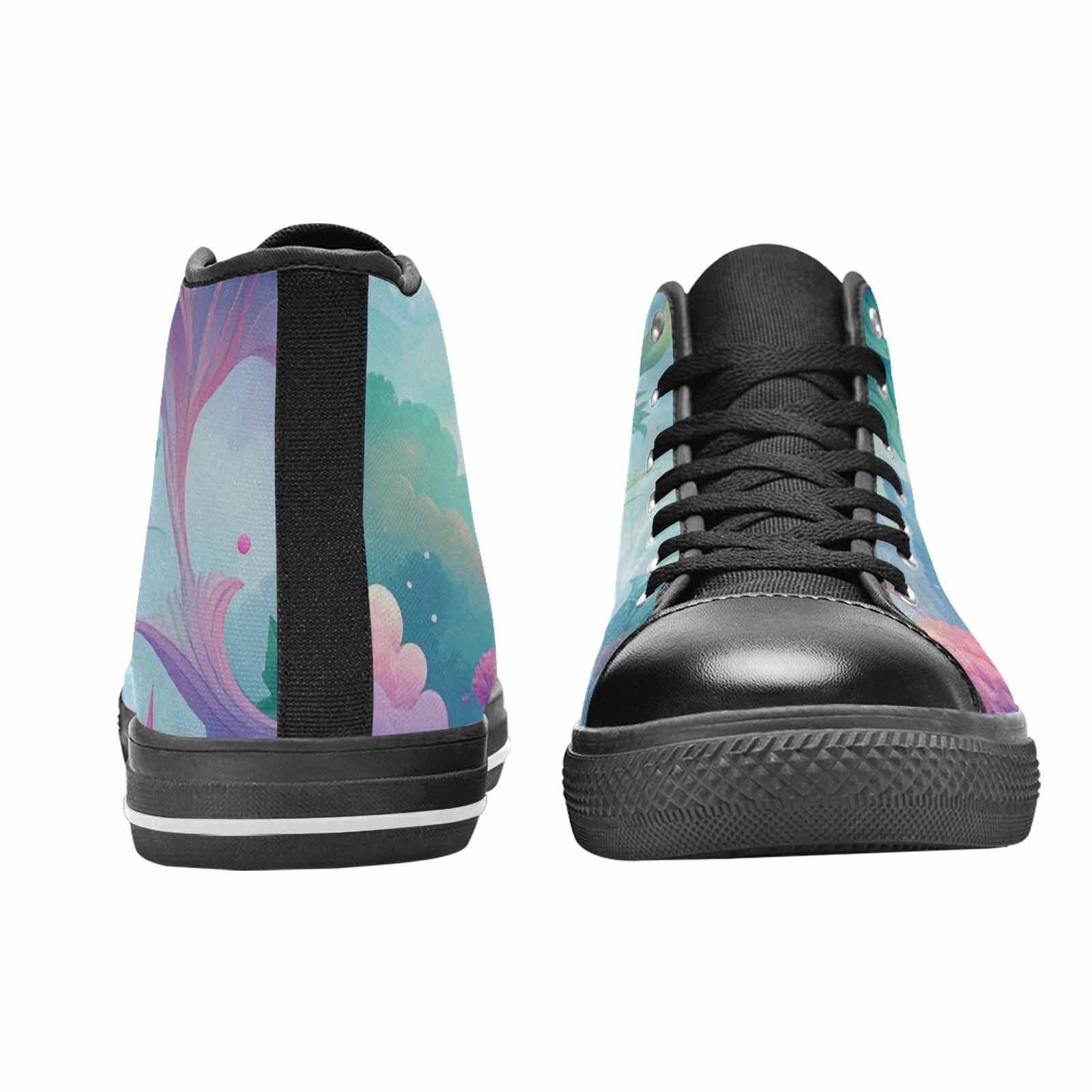 MEN'S Surrealist Dreamscape High Top Canvas Dreamcore Custom Shoes