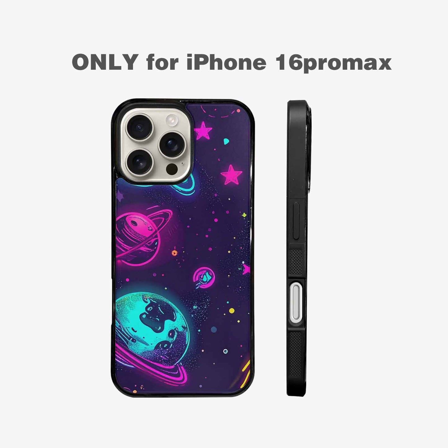 iPhone 16 Pro Max Case — Space Galaxy Astronaut Custom, Custom Printed Phone Case