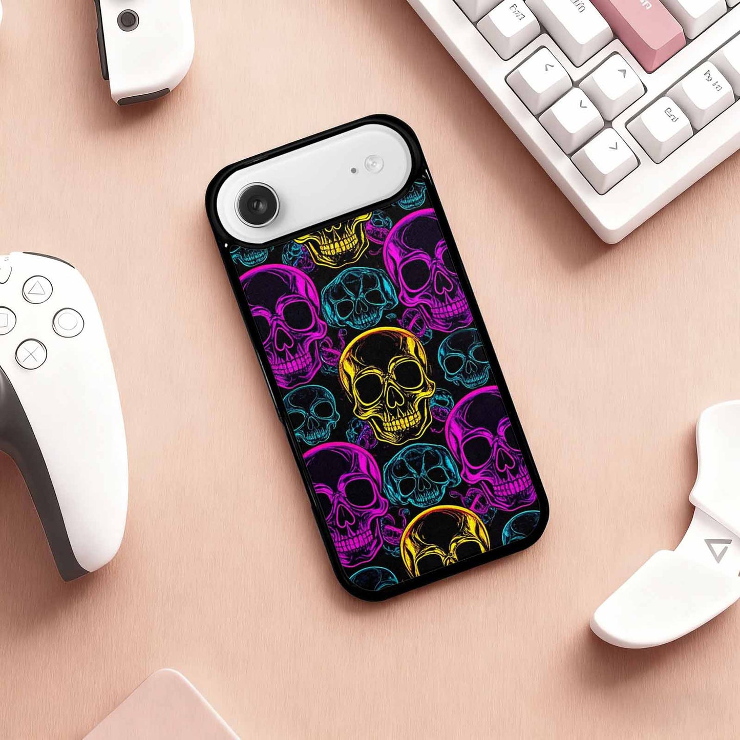 iPhone 17 Air Case — Skull Dark Art Gothic Print Gothic, Personalized Phone Case