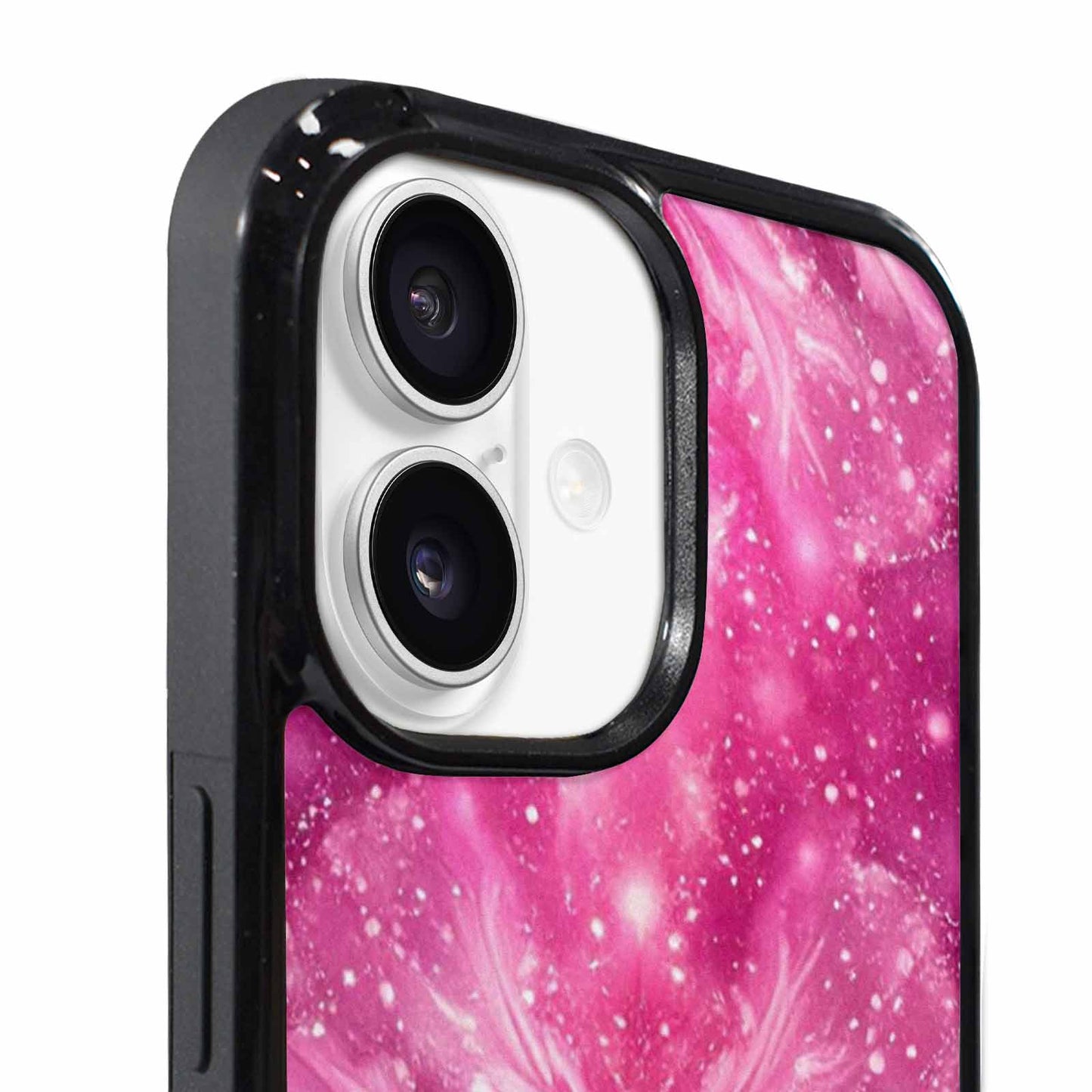 iPhone 17 Case — Galaxy Art Pink Aurora Galaxy Space, Custom Phone Case