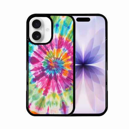 iPhone 17 Case — Tie Dye Rainbow Twist Custom Tie, Custom Designed Case Cover