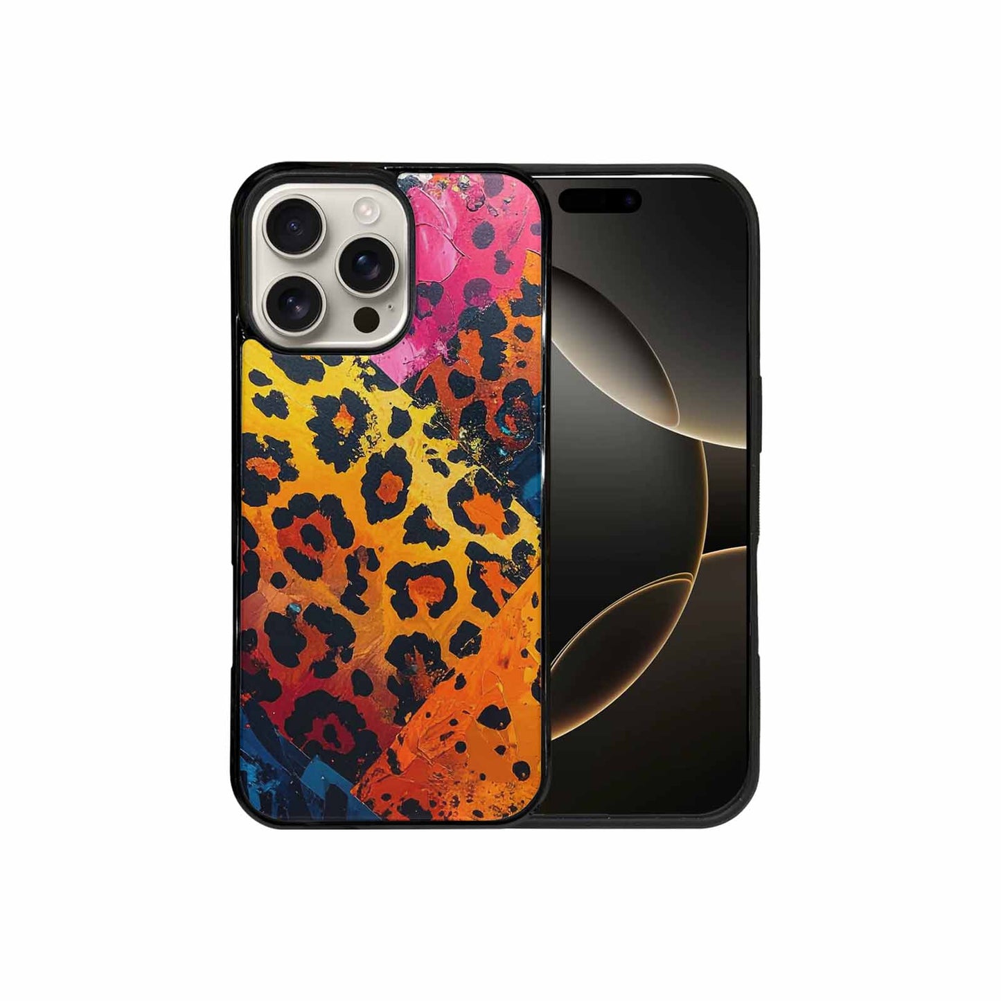 iPhone 16 Pro Max Case — Full Color Vibrant Animal Print Animal, Custom Print Case Cover