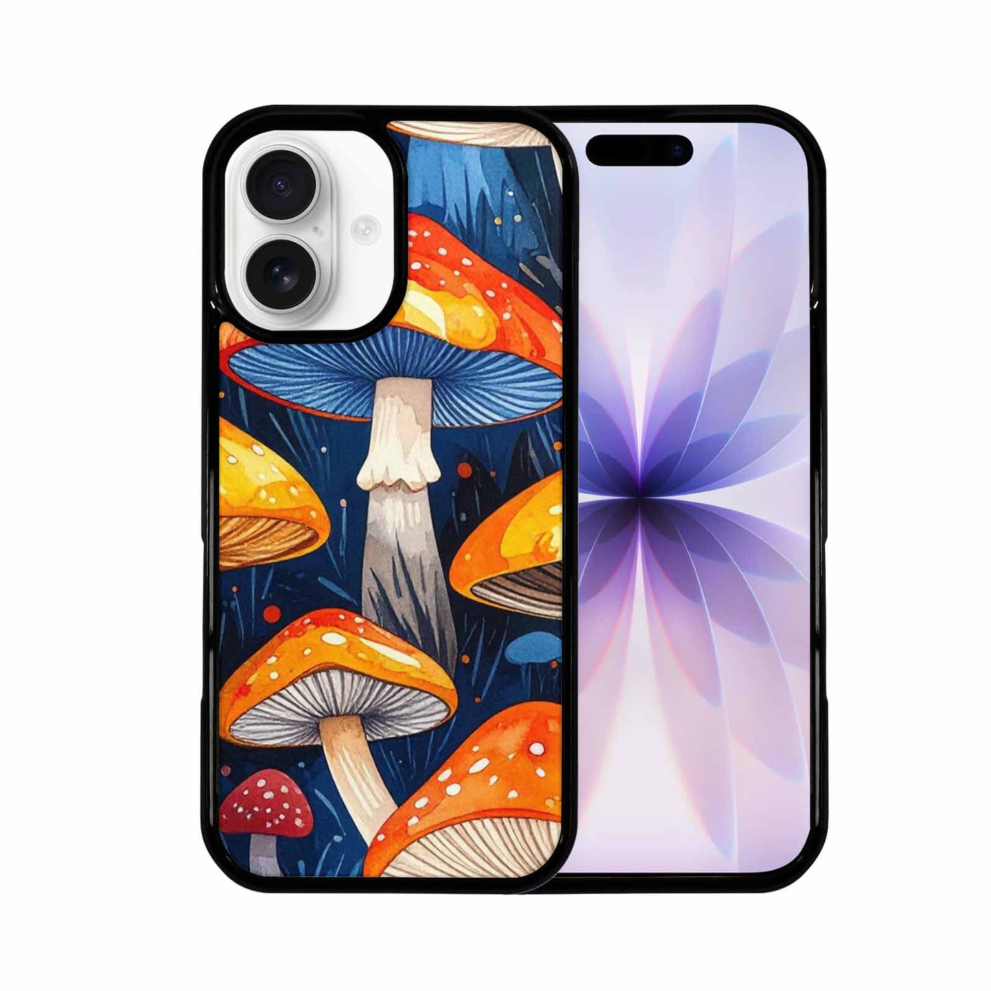 iPhone 17 Case — Vivid Winter Mushroom Cartoon Cute, Custom Print Case Cover