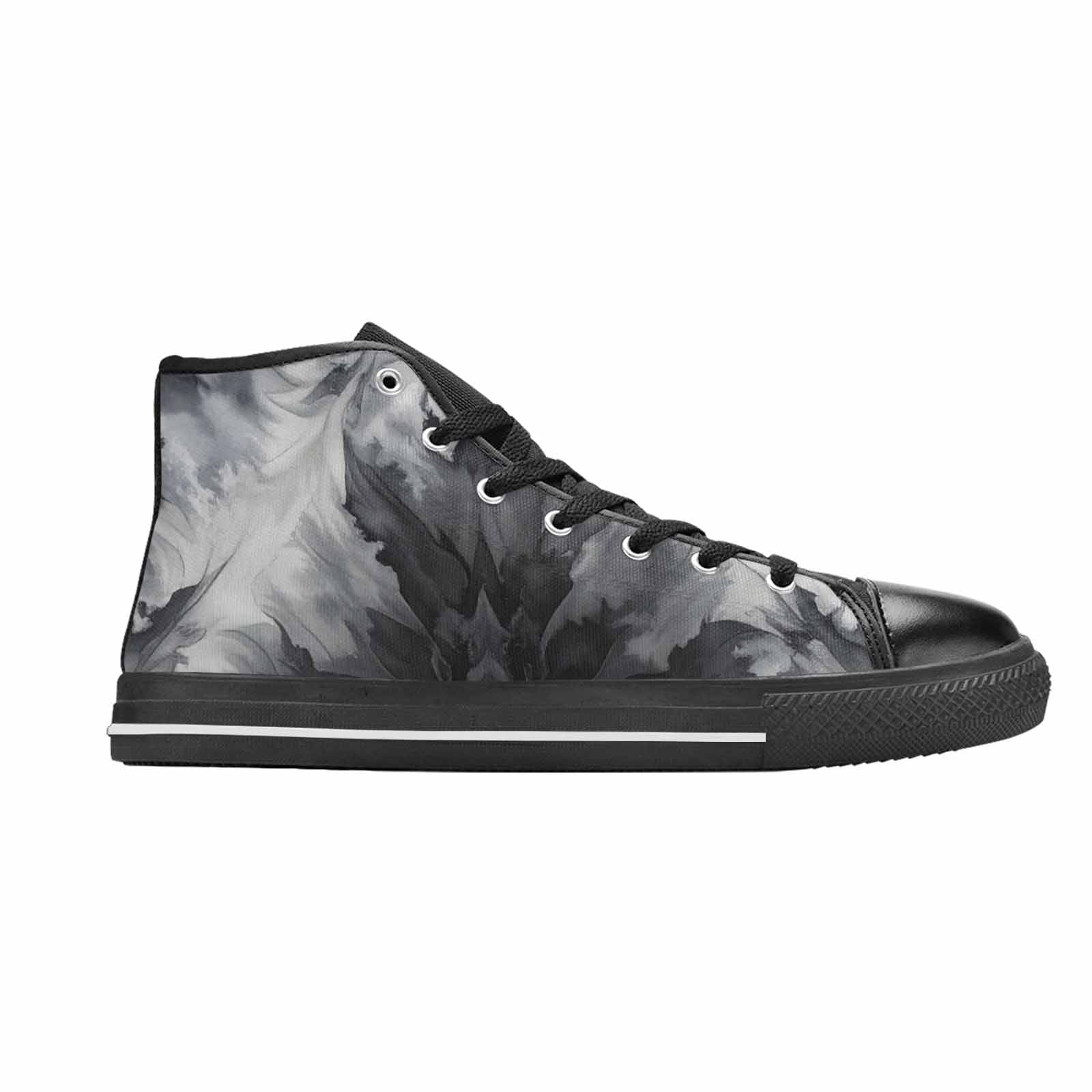 WOMEN'S Tie Dye - High Top Canvas Grunge Custom Sneakers