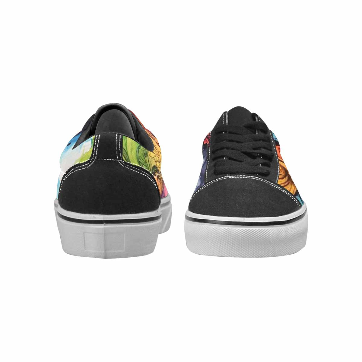 WOMEN'S Tie Lace-Up Canvas Surreal Shoes