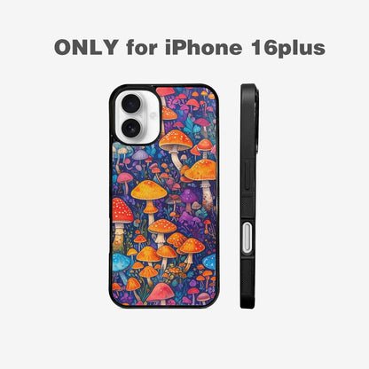 iPhone 16 Plus Case — Mushrooms General Mushrooms Pa, Custom Made Phone Cover