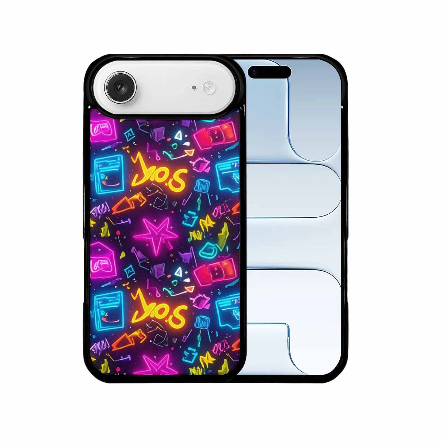 iPhone 17 Air Case — Retro Motif Retro Motifs Pattern Retro, Custom Designed Case Cover