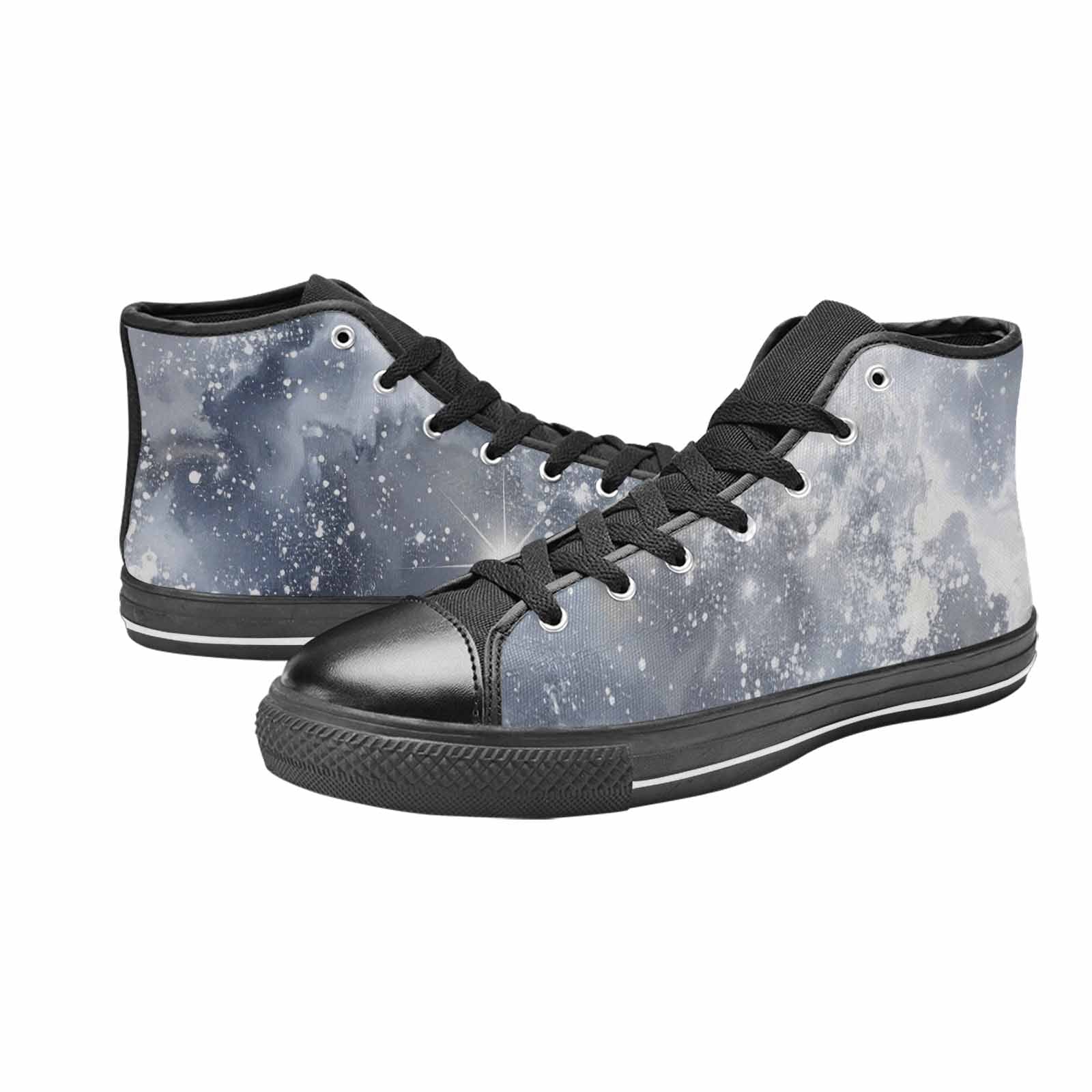 WOMEN'S Galaxy Art - High Top Canvas Y2K Sneakers