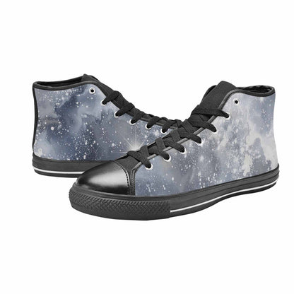 WOMEN'S Galaxy Art - High Top Canvas Y2K Sneakers