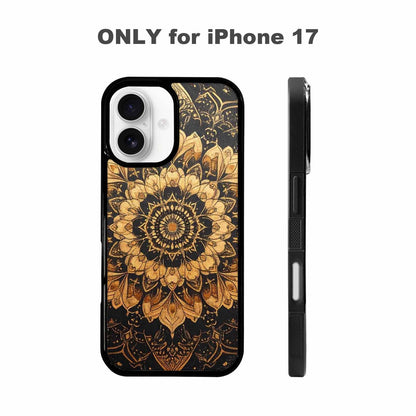 iPhone 17 Case — Small Mandala Pattern, Randomly Floral, Custom Made Phone Cover