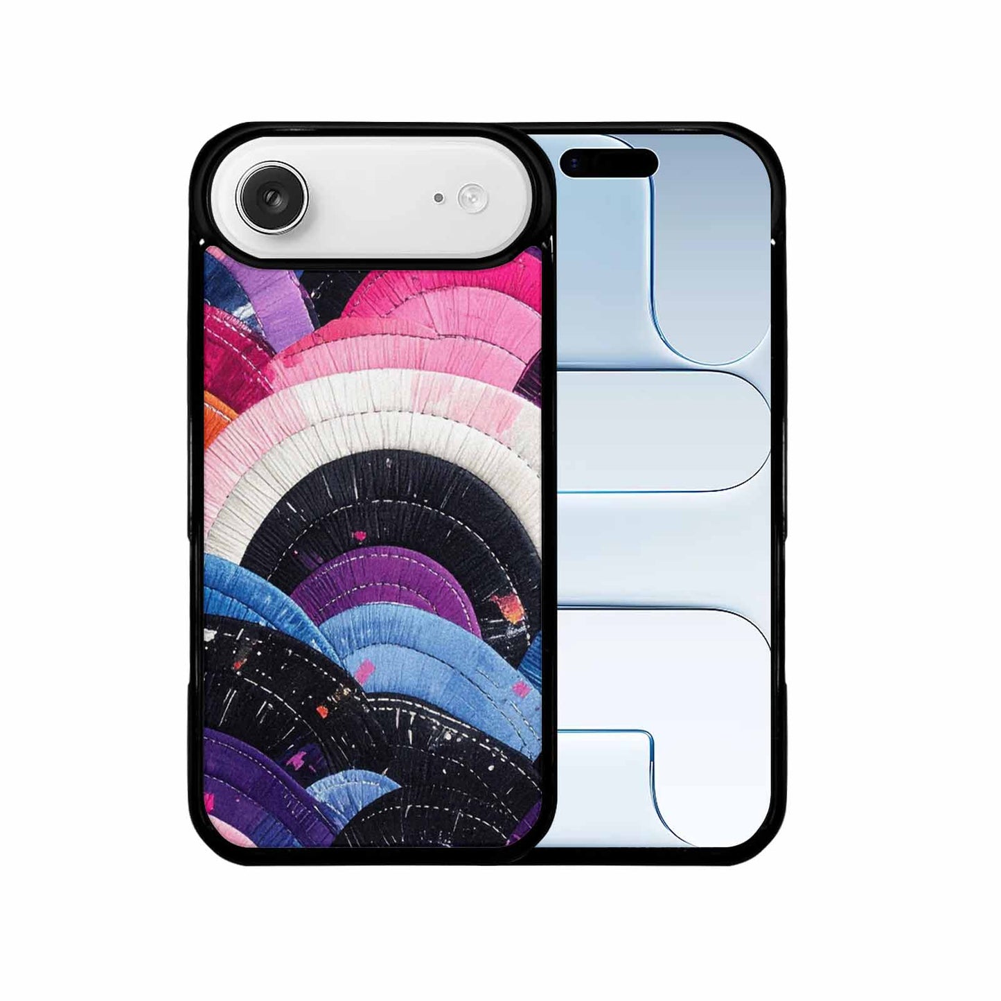 iPhone 17 Air Case — Vivid Camo Genderfluid Pride Camo, Personalized Phone Case