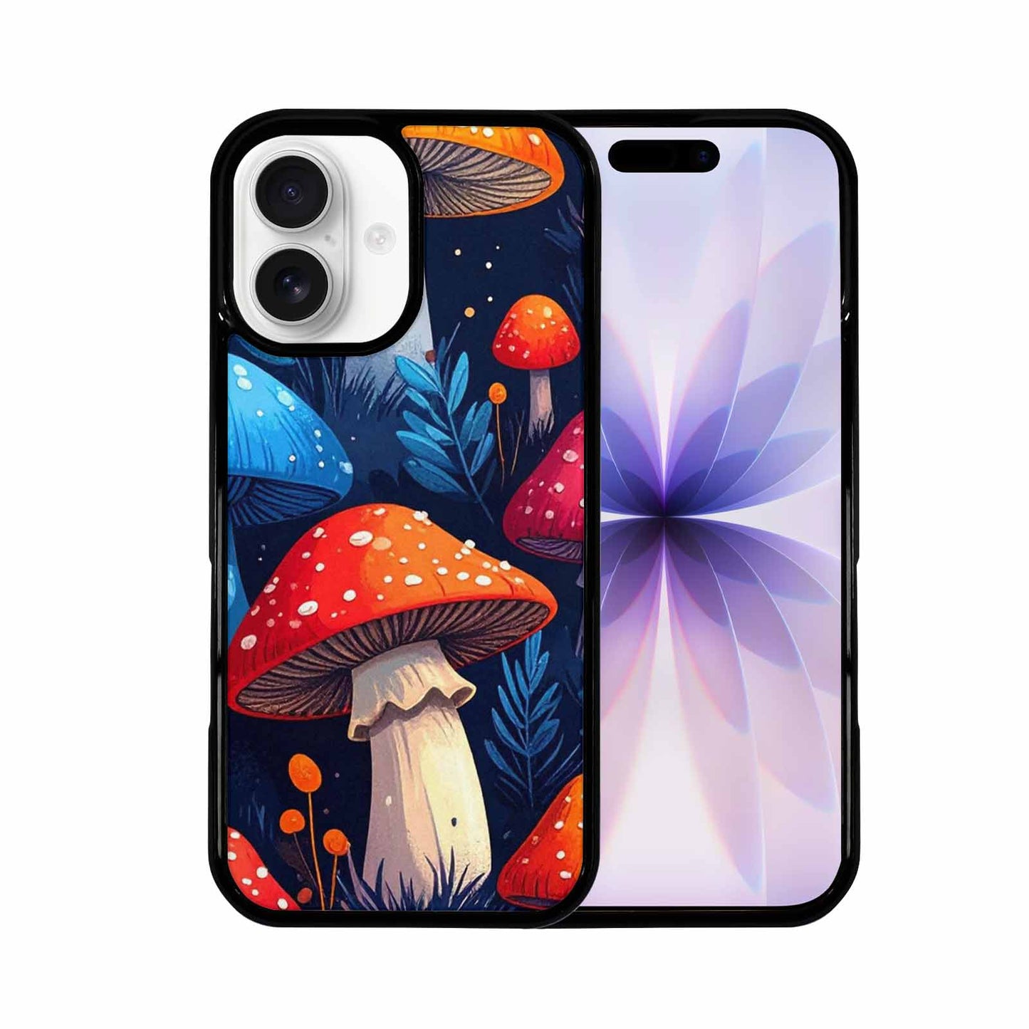 iPhone 17 Case — Vivid Winter Mushroom Cartoon Cute, Personalized Phone Case