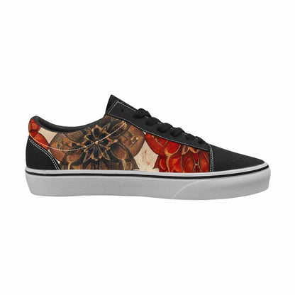 MEN'S Mandala Canvas Lace-Up Grunge Custom Shoes
