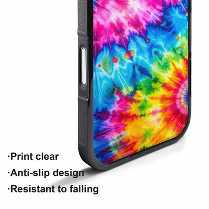 iPhone 17 Pro Case — Tie Dye Acid Wash Color Tie, Custom Phone Case