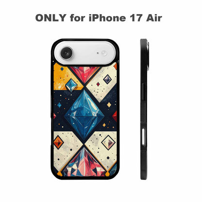 iPhone 17 Air Case — Vintage Summer Diamond Retro Vintage, Original Design Phone Case