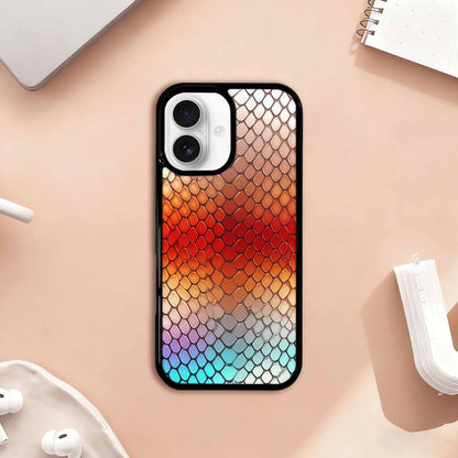 iPhone 17 Case — Snake Print Dark Seamless Animal Print, Personalized Phone Case