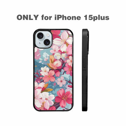 iPhone 15 Plus Case — Cherry Blossom Branch Cherry Blossom Branches, Custom Art Phone Cover