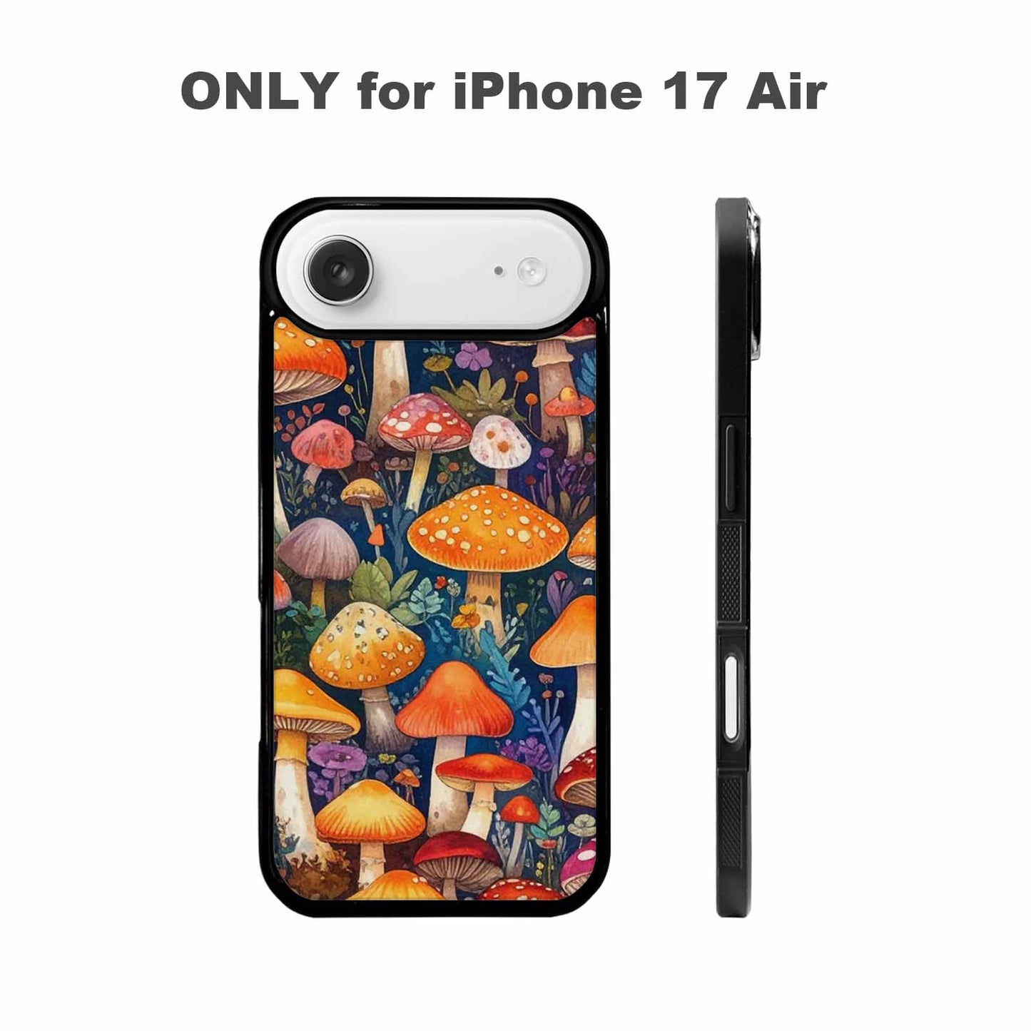 iPhone 17 Air Case — Mushrooms General Mushrooms Pattern Hundreds Original, Custom Art Phone Cover