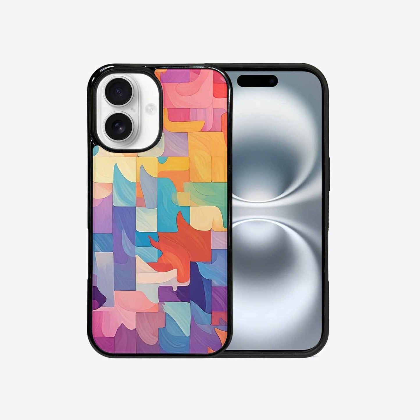 iPhone 16 Case — Color Gradient Fade Pattern Hundreds Of, Custom Phone Case