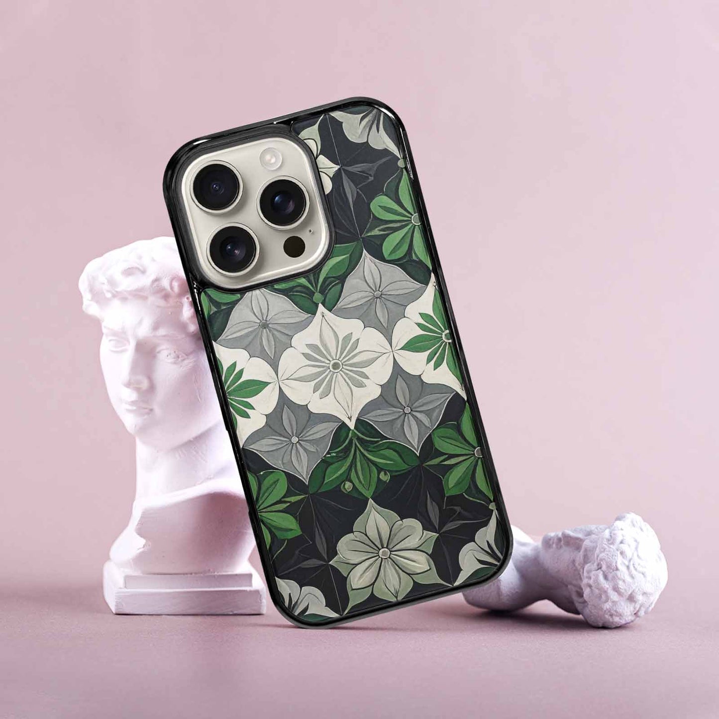 iPhone 16 Pro Case — Aromantic Flag Color Theme Small Rainbow, Unique Phone Case Design