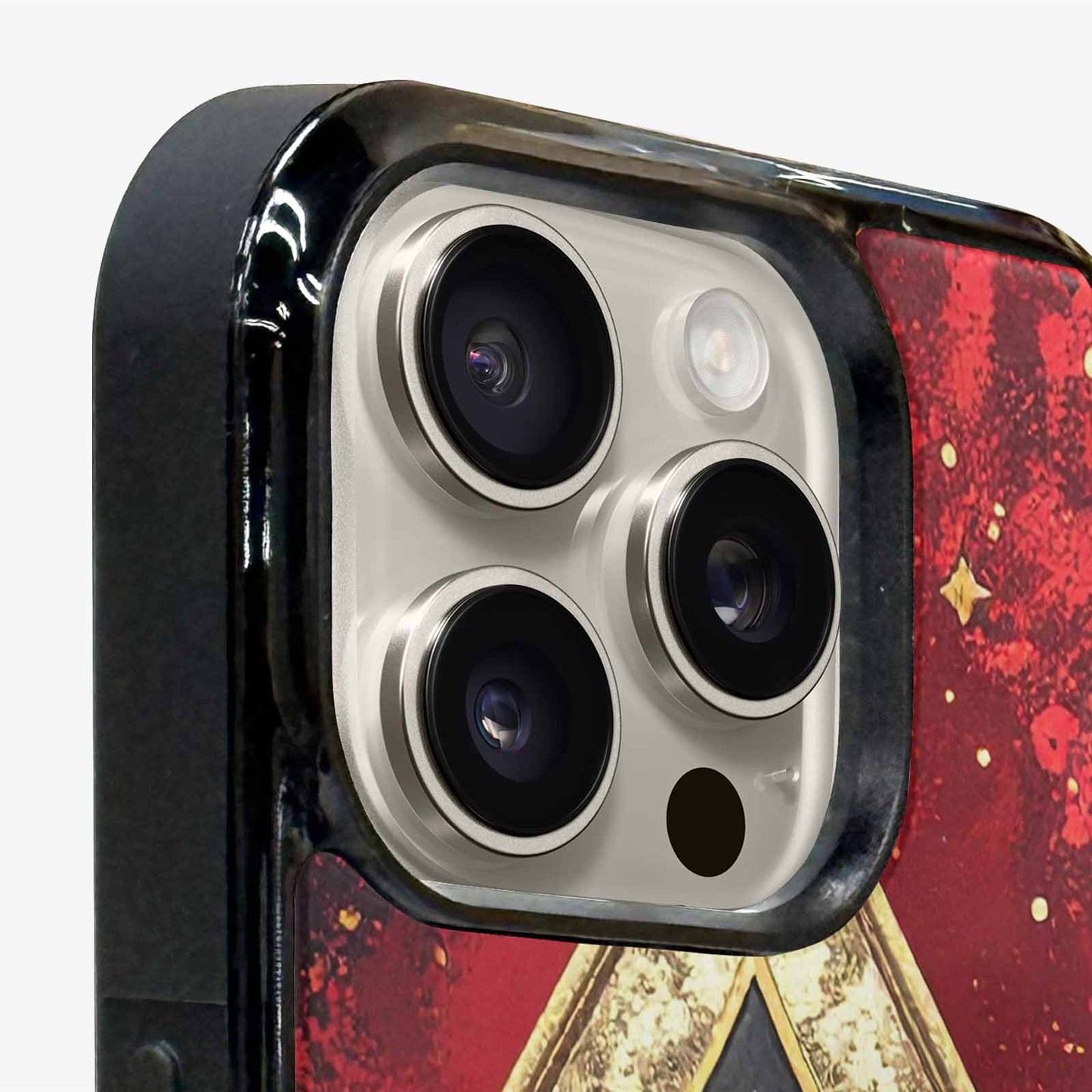 iPhone 15 Pro Max Case — Playing Card Suits Pattern Poker Chips, Unique Phone Case Design