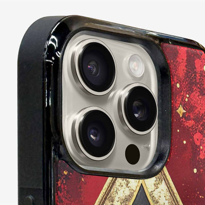 iPhone 15 Pro Max Case — Playing Card Suits Pattern Poker Chips, Unique Phone Case Design