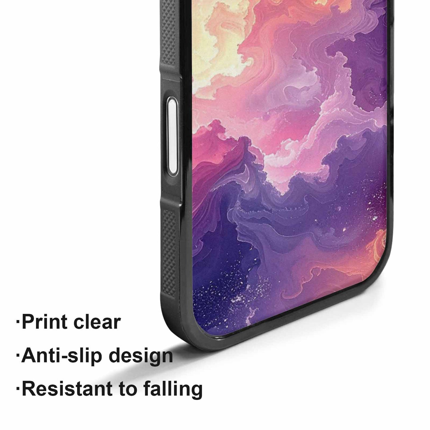 iPhone 17 Case — Seamless Tileable Pattern Of Galaxy Space, Unique Phone Case Design