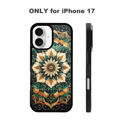 iPhone 17 Case — Small Mandala Pattern, Randomly Floral, Custom Art Phone Cover