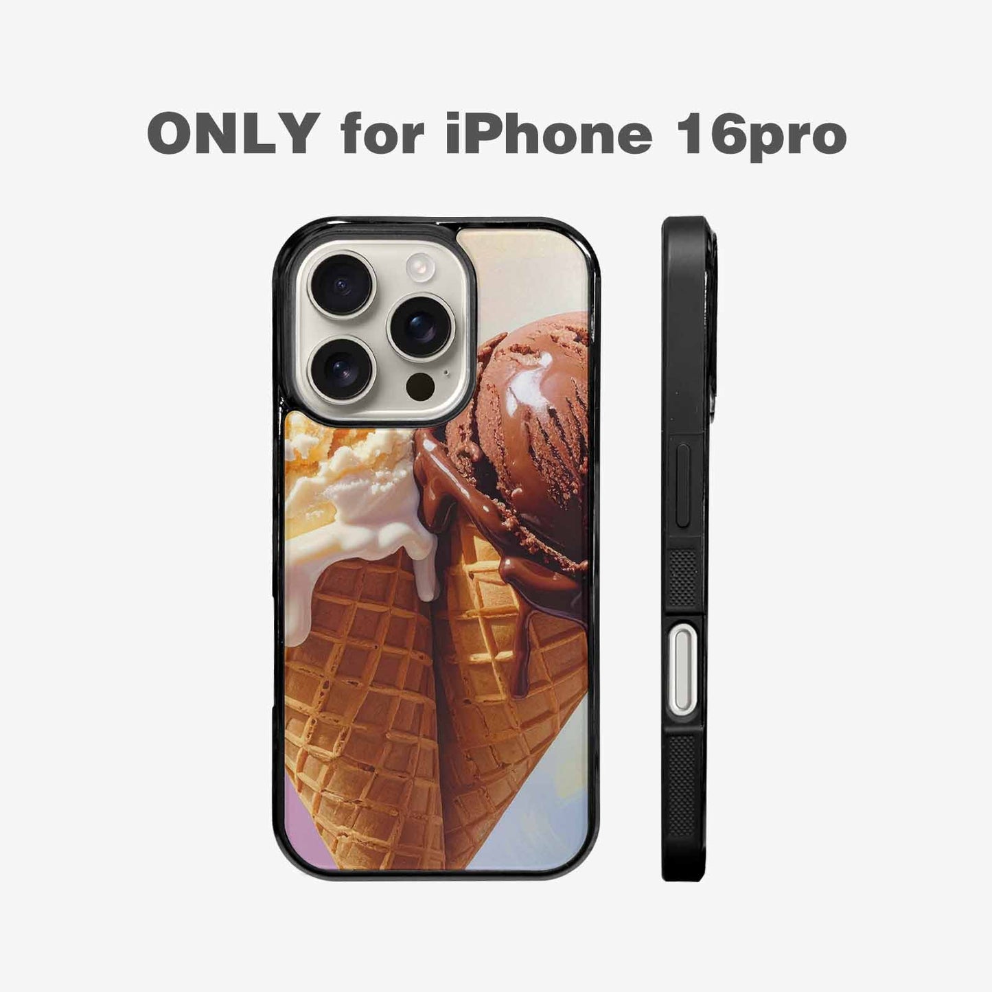 iPhone 16 Pro Case — Extreme Close Up Shot Only Drippig, Custom Designed Case Cover