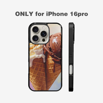 iPhone 16 Pro Case — Extreme Close Up Shot Only Drippig, Custom Designed Case Cover