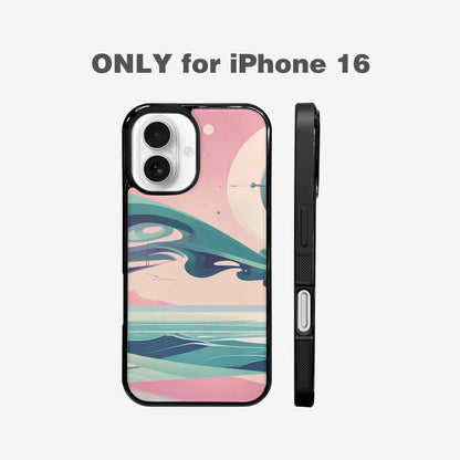 iPhone 16 Case — 1930s European Surrealist Art Style Dreamlike, Unique Phone Case Design