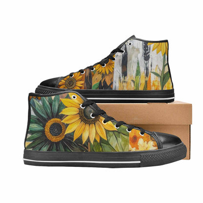 WOMEN'S Blend Melt Them High Top Canvas Dreamcore Custom Sneakers