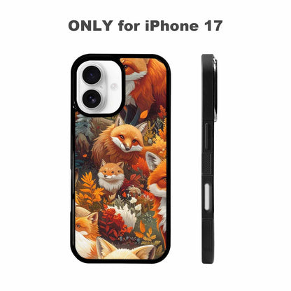 iPhone 17 Case — Fox Forest Fox Forest Original Art, Custom Printed Phone Case