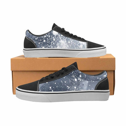 WOMEN'S Galaxy Art - Canvas Lace-Up Cottagecore Shoes