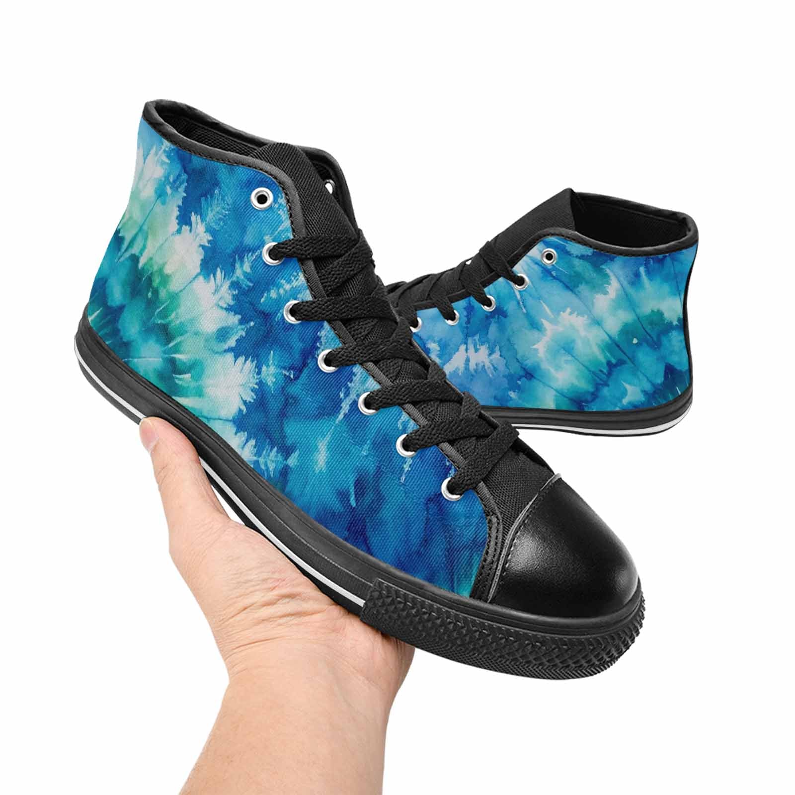 MEN'S Tie Dye - High Top Canvas Vivid Shoes