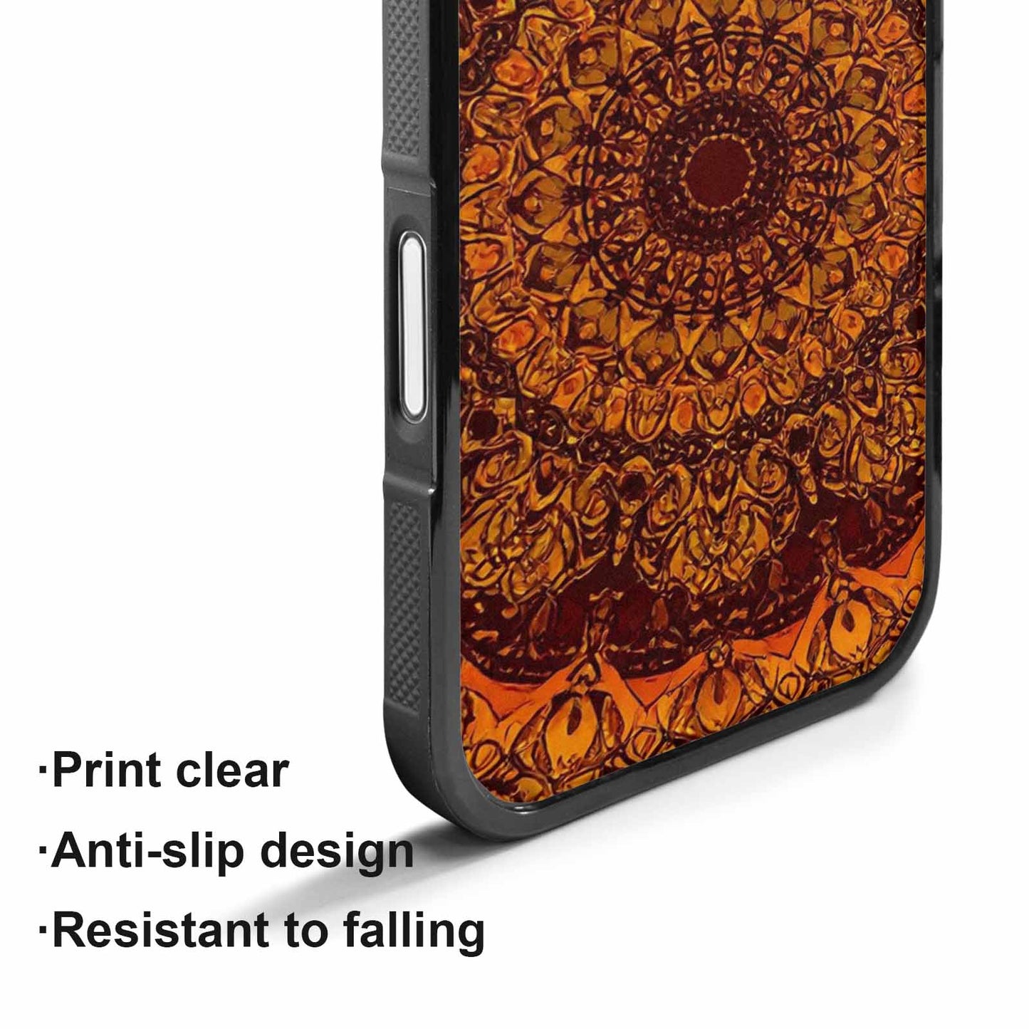 iPhone 17 Case — Mandala Lions Art Seamless Original Art, Personalized Phone Case