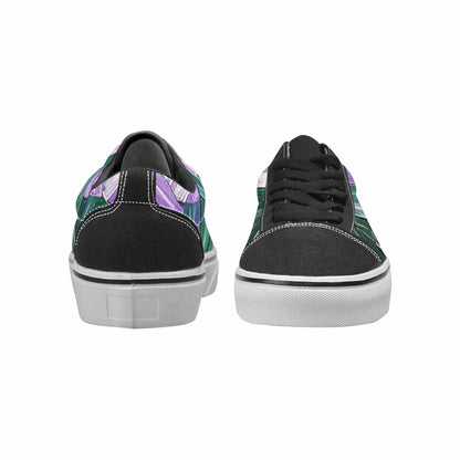 MEN'S Genderqueer Flag Color Canvas Lace-Up Wallpaper Art Sneakers