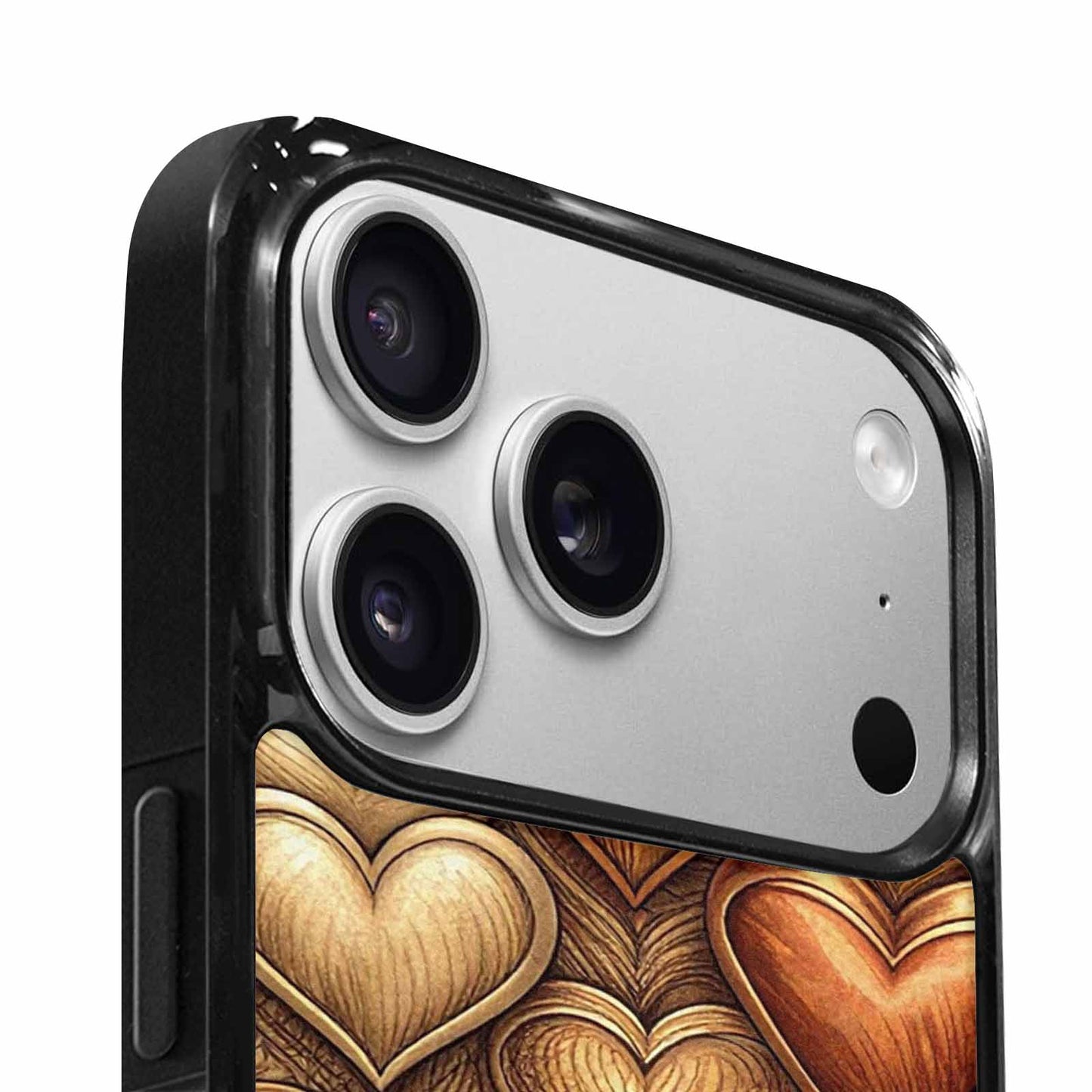 iPhone 17 Pro Max Case — Retro Zodiac Heart Retro Vintage, Custom Printed Phone Case