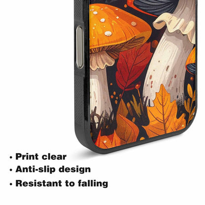 iPhone 16 Pro Max Case — Bold Autumn Mushroom Bold Autumn Mushroom, Personalized Phone Case