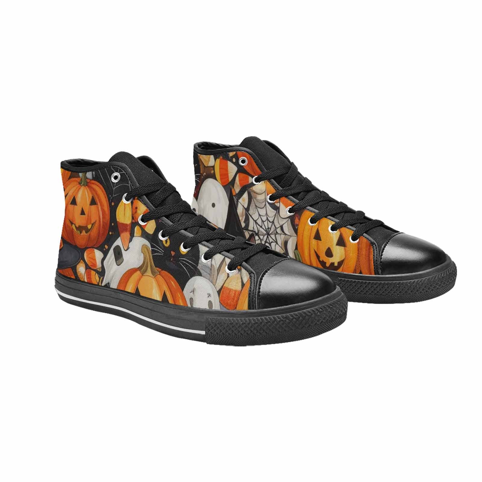 MEN'S Halloween High Top Canvas Aesthetic Custom Shoes