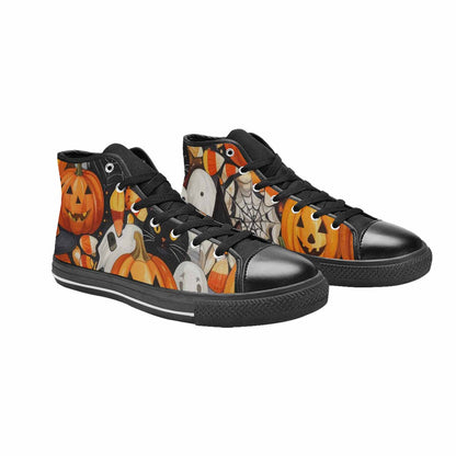 MEN'S Halloween High Top Canvas Aesthetic Custom Shoes