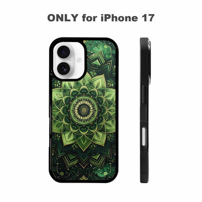 iPhone 17 Case — Small Mandala Pattern, Randomly Floral, Custom Art Phone Cover