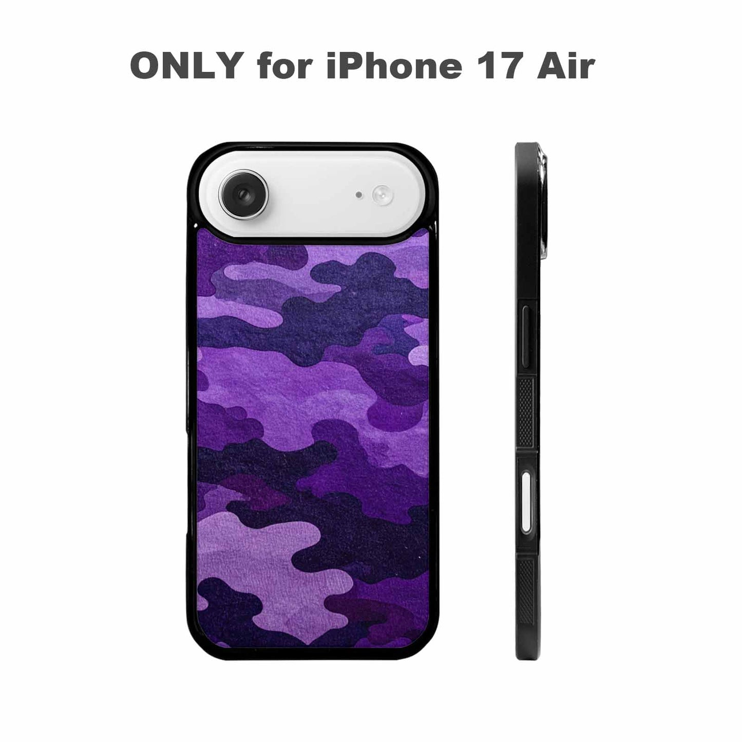 iPhone 17 Air Case — Camo Style Pattern In Shades Camo, Original Design Phone Case