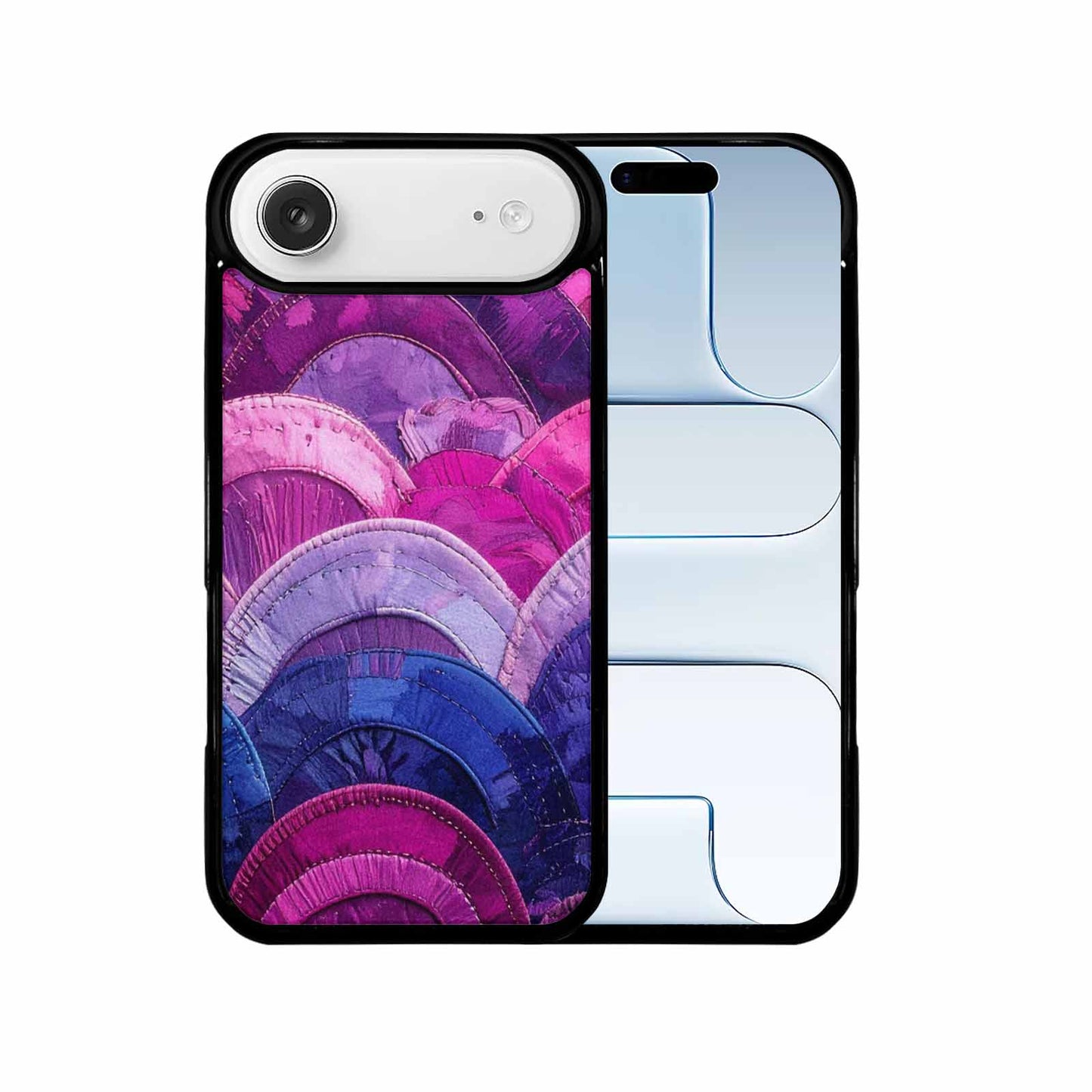 iPhone 17 Air Case — Vivid Camo Bisexual Pride Camo, Custom Print Case Cover