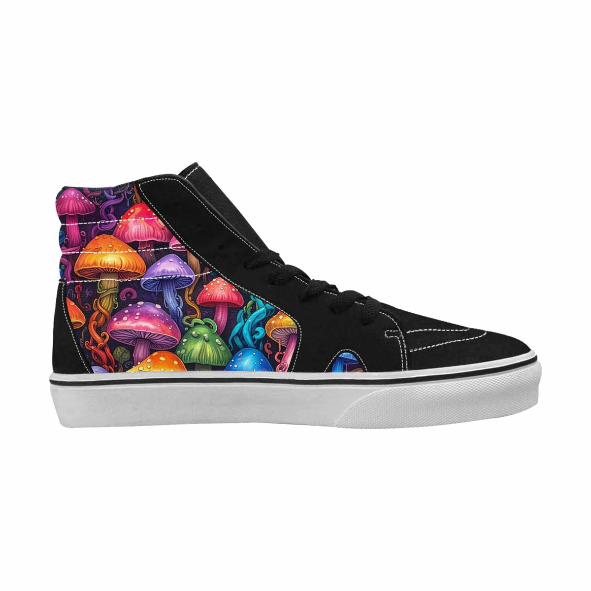 MEN'S More Overlapping Ontop Each High Top Canvas Dreamlike Custom Shoes